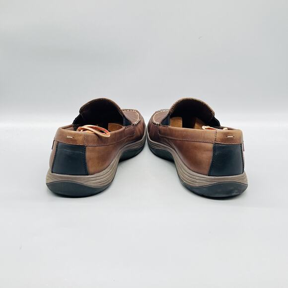 Cole Haan Shoes Mens 12 Brown Leather Moc Toe Slip On Loafers Casual Comfort main image 10
